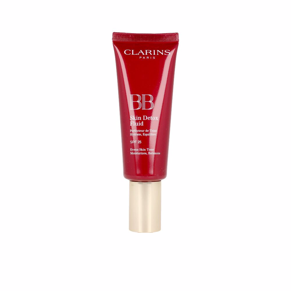 Tinted 45 ml Skin Detox Fluid SPF 25 in medium shade, lightweight protective fluid