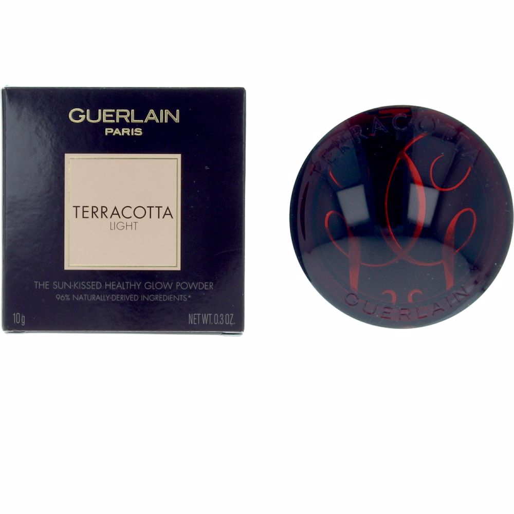 Compact bronzing powder, warm deep shade, 10 g pan, matte and luminous finish