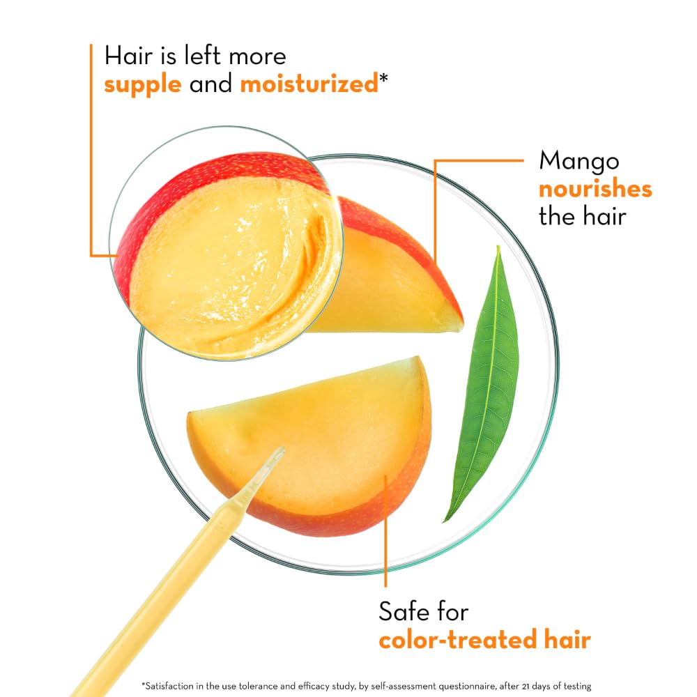 400 ml bottle of mango seed butter nourishing shampoo for Unisex dry hair
