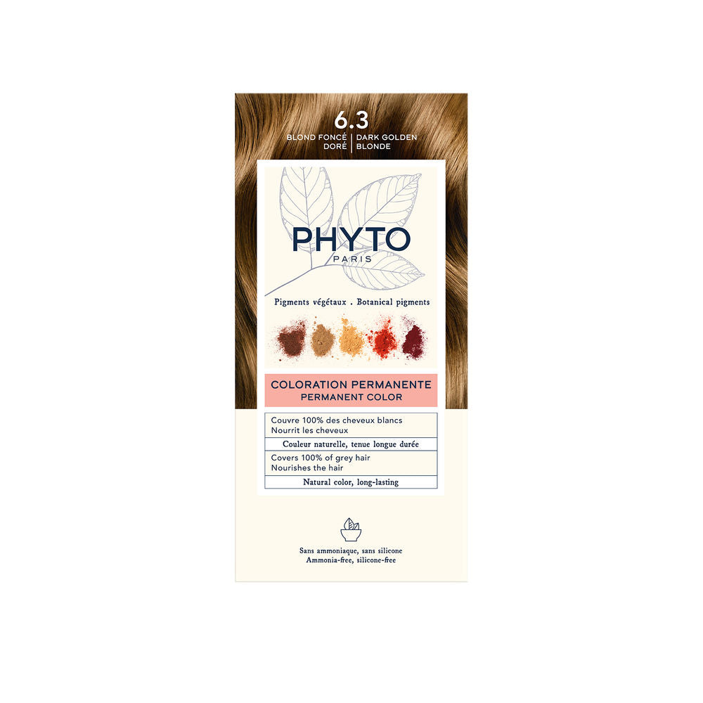 Tube of golden dark blonde gel colour creme, 4-unit pack, warm highlights