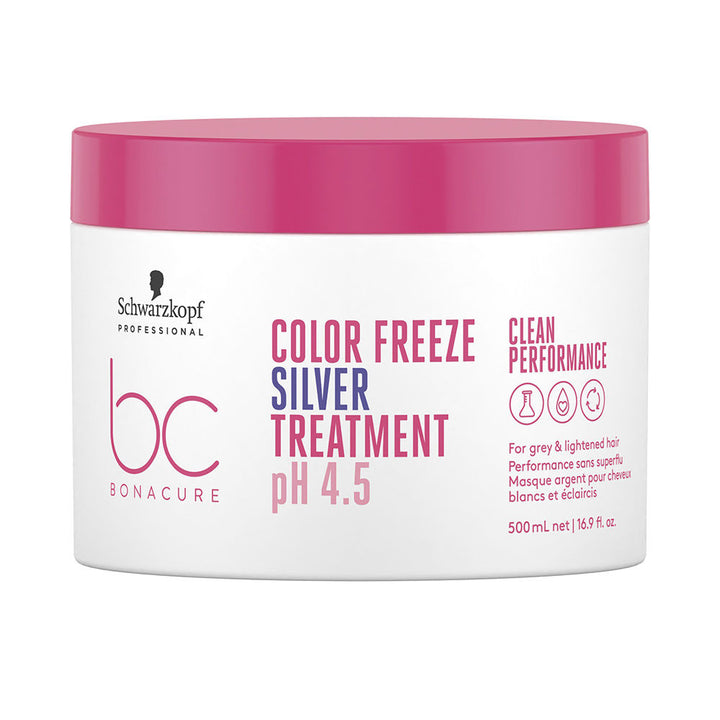 500 ml silver hair treatment mask jar for light and grey hair, 500 ml