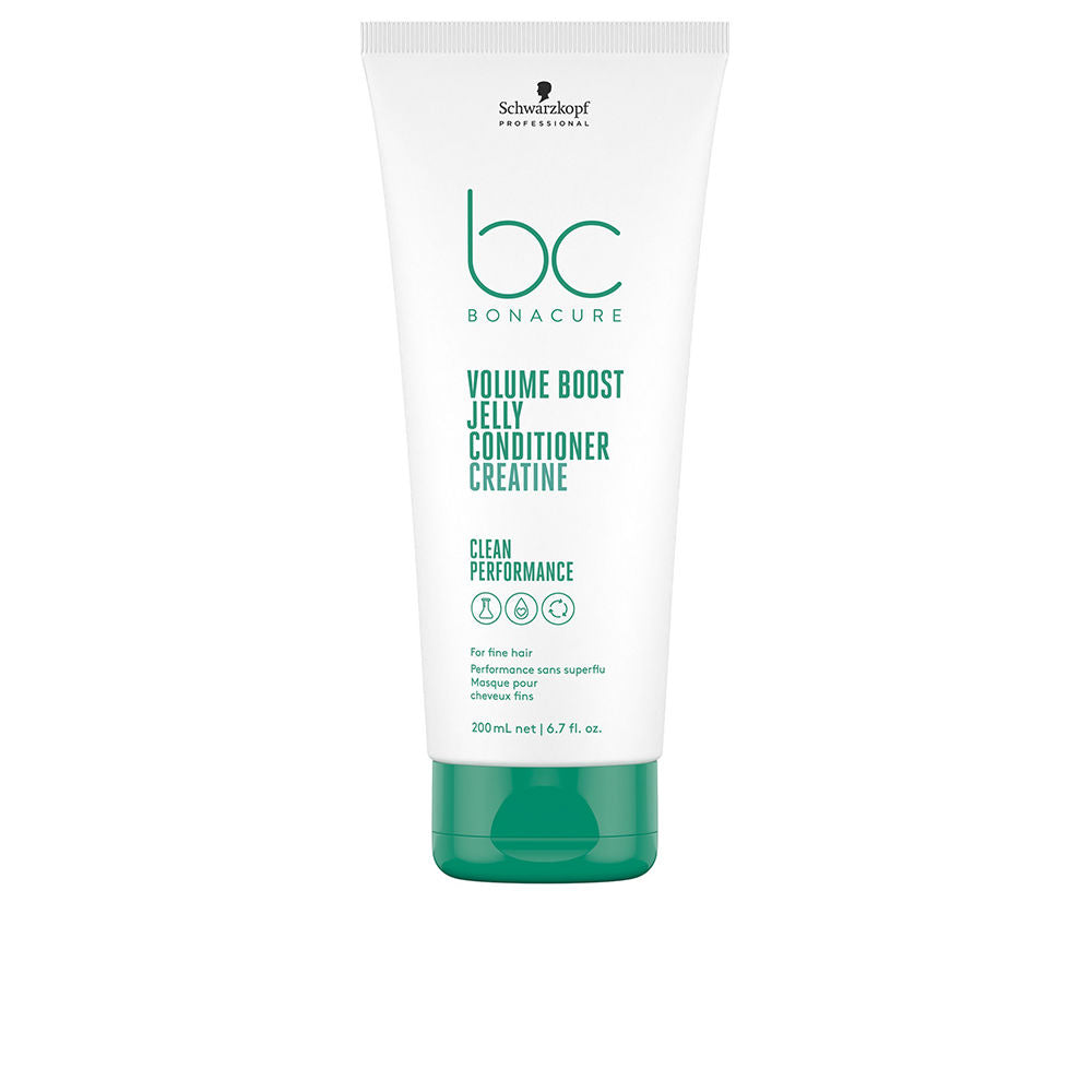 200 ml clear gel conditioner bottle for fine hair, silicone-free, vegan