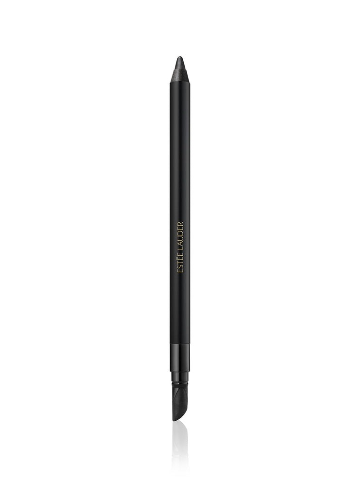 Dual-ended waterproof gel eye pencil in Onyx, 1.2 g, pencil and smudger