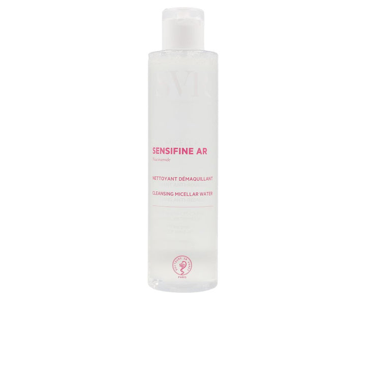 Clear 200 ml micellar cleansing water bottle, niacinamide formula for sensitive skin