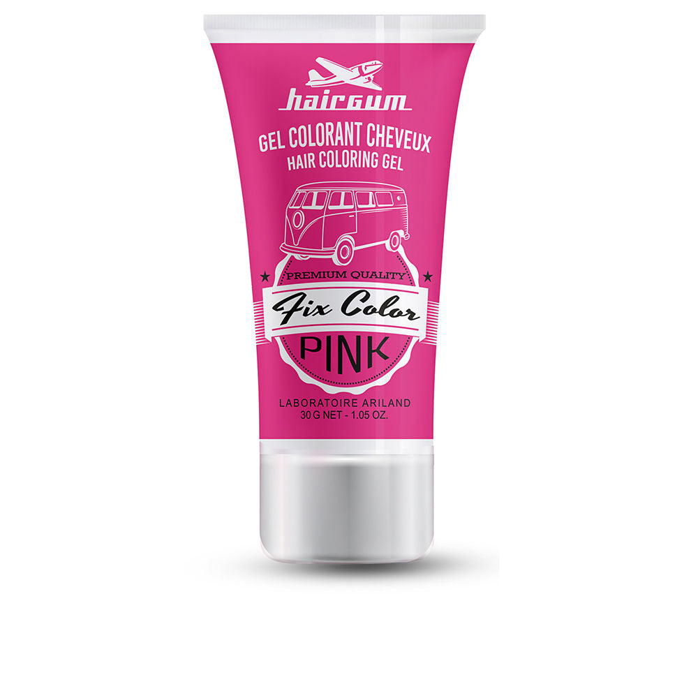 30 ml temporary pink hair colour gel in foam applicator for Women, quick-dry