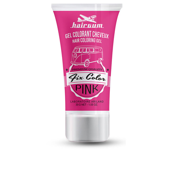 30 ml temporary pink hair colour gel in foam applicator for Women, quick-dry