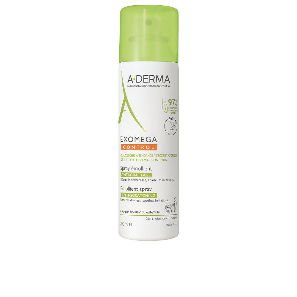 200 ml 360° emollient spray canister; lightweight oat and shea formula