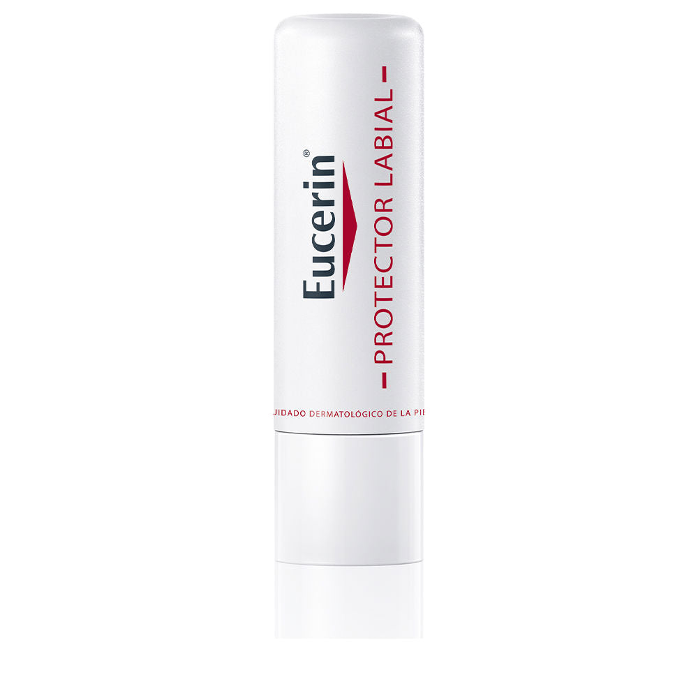 Small SPF 15 lip protector stick, beige balm in retractable tube, 4.8 g