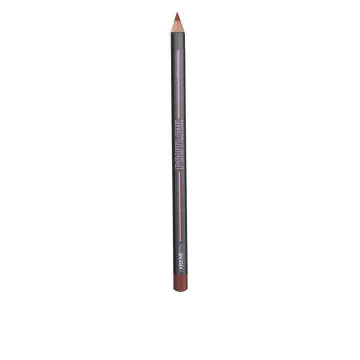 Slim soft-brown lip liner pencil in &