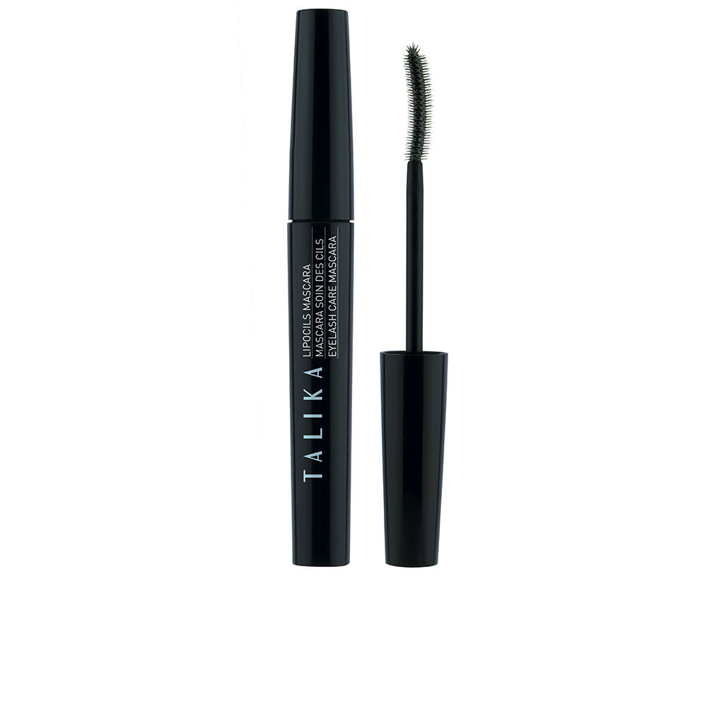 Black waterproof mascara tube and wand, 8.5 ml, lengthening and strengthening