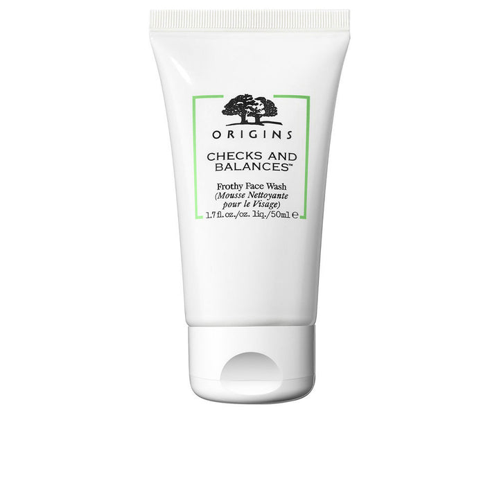 50 ml tube foaming facial cleanser with kelp and mint, Unisex