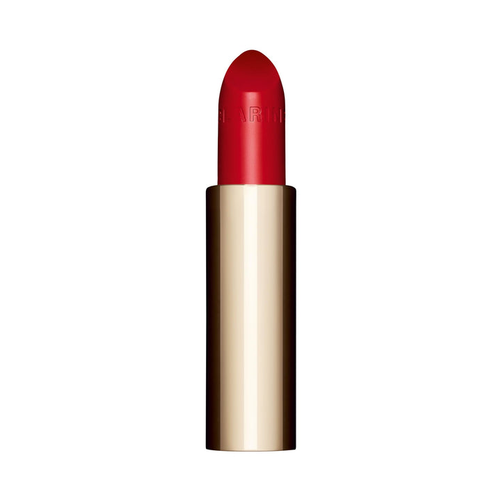 Refillable satin cream lipstick cartridge, 3.5 g, warm red shade