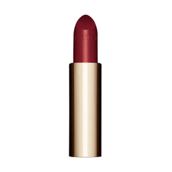 Cream satin lipstick refill in warm red shade, 3.5 g, refillable packaging