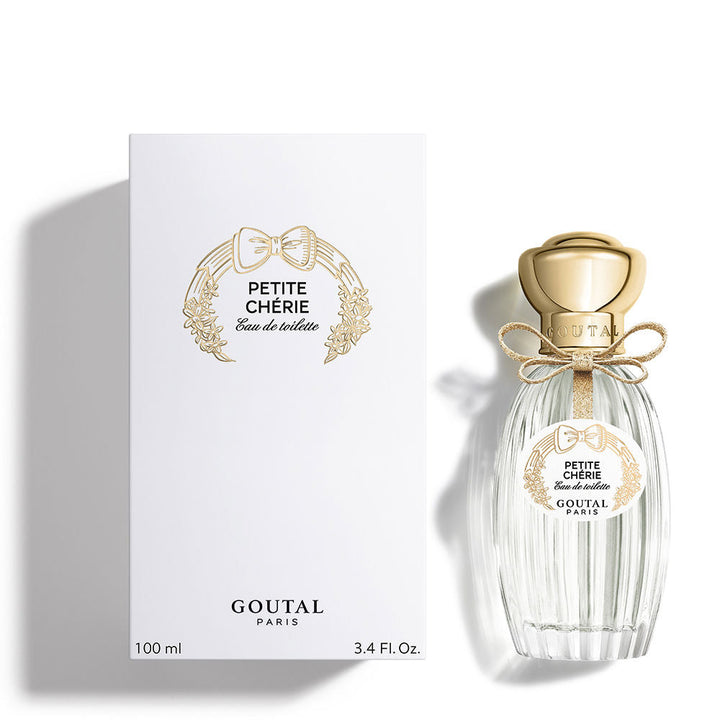 100 ml clear eau de toilette bottle, rose and pear fragrance for Women