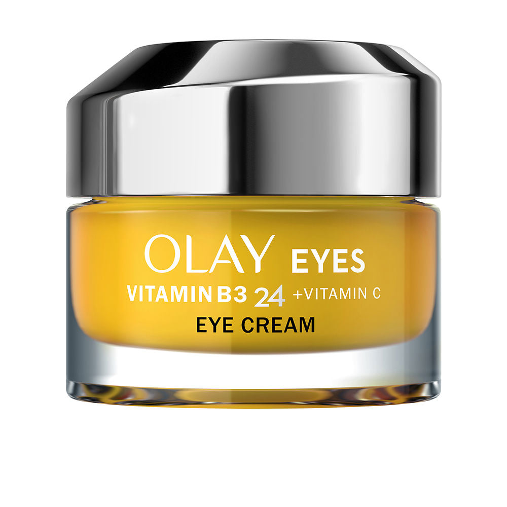 15 ml lightweight eye cream tube; vitamin B3, vitamin C and peptides