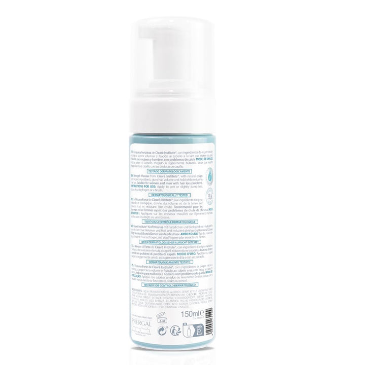 150 ml foam bottle for volumising anti‑hair‑loss treatment for Women