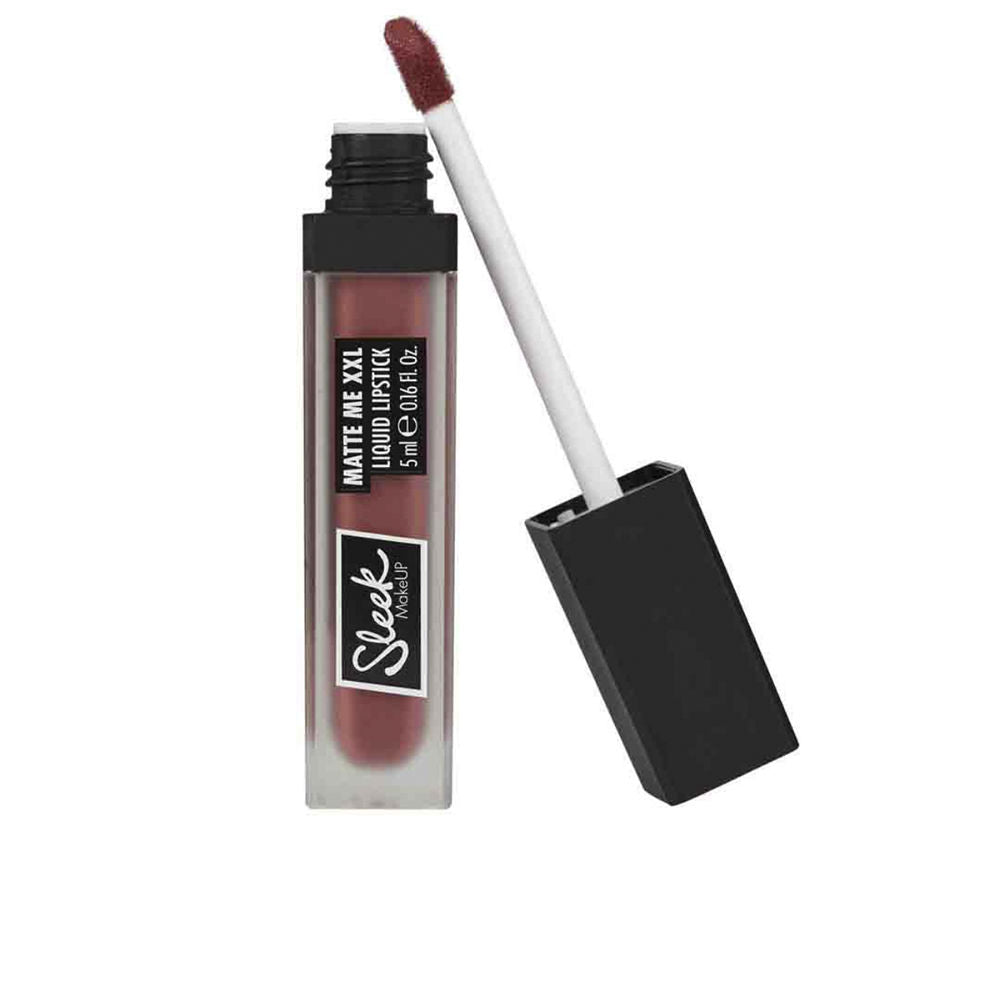 Mauve-toned liquid lipstick in 5 ml tube, matte finish, Unisex