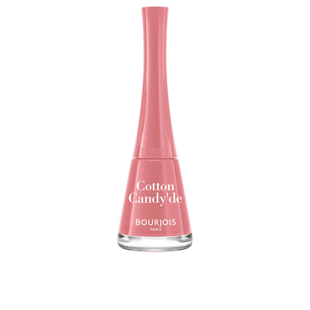 9 ml pale pink‑beige nail polish bottle with fan brush, cream finish
