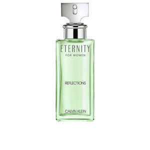 Sea‑foam lacquered glass bottle, silver cap, 100 ml eau de parfum for Women