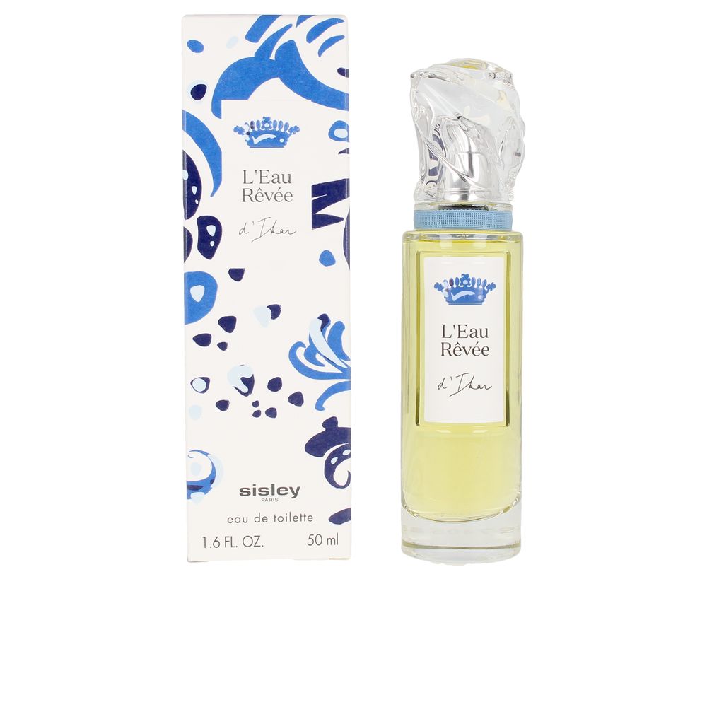 Clear glass 100 ml eau de toilette with green‑accent packaging, recyclable box