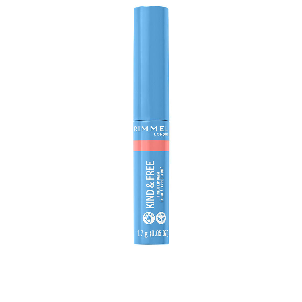 Small 1.7 g hibiscus-hued sheer lip balm in stick format with creamy finish