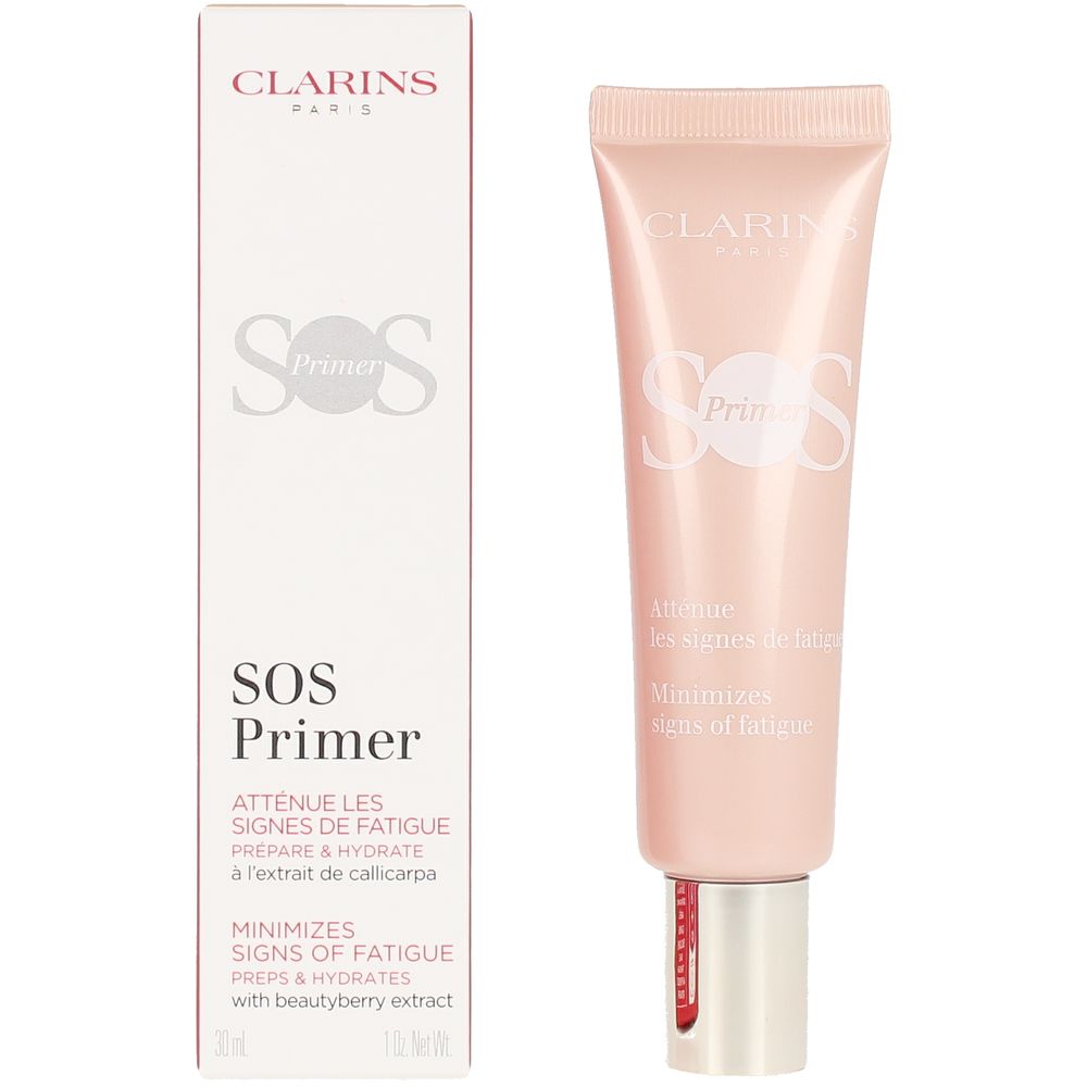 30 ml rose-tinted hydrating gel primer in clear tube, Unisex