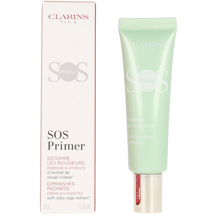 30 ml green treatment primer tube, gel-cream texture, coastal botanical extracts