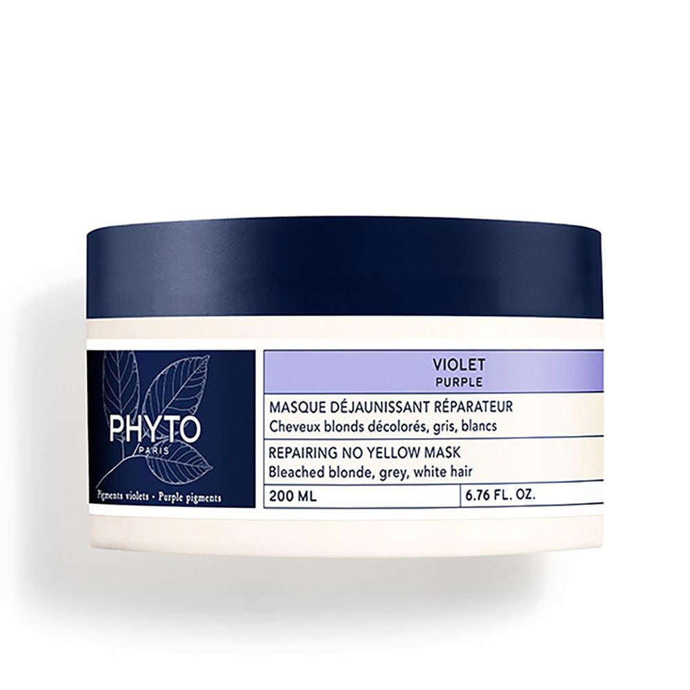 200 ml violet toning hair mask jar for blond and highlighted hair