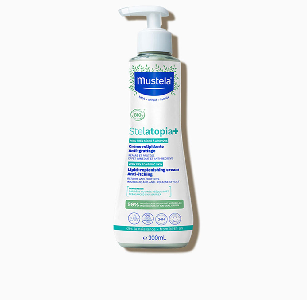 300 ml cream bottle; BIO emollient for atopic Unisex skin