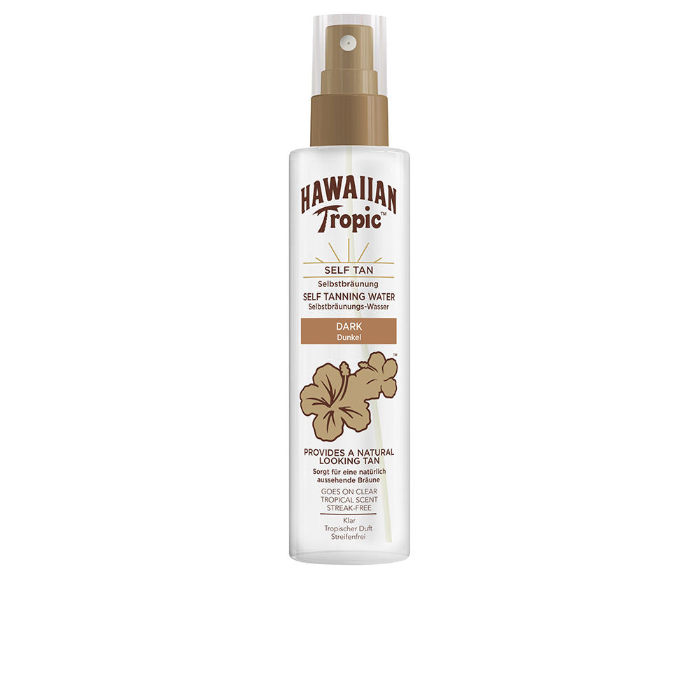 Clear self-tanning water spray bottle, 190 ml, Unisex, lightweight fast-dry