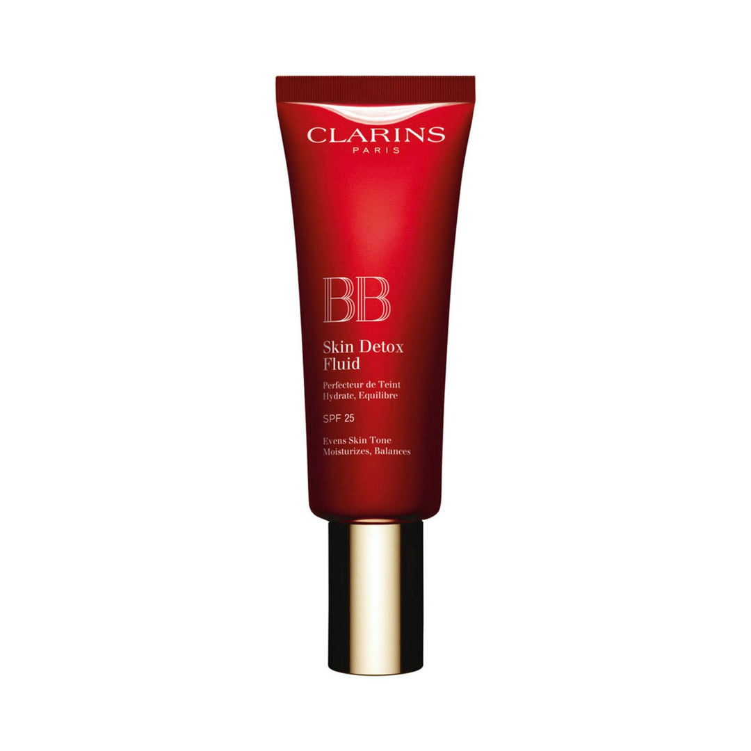 45 ml tinted SPF 25 fluid in shade 03‑Dark, lightweight glossy finish