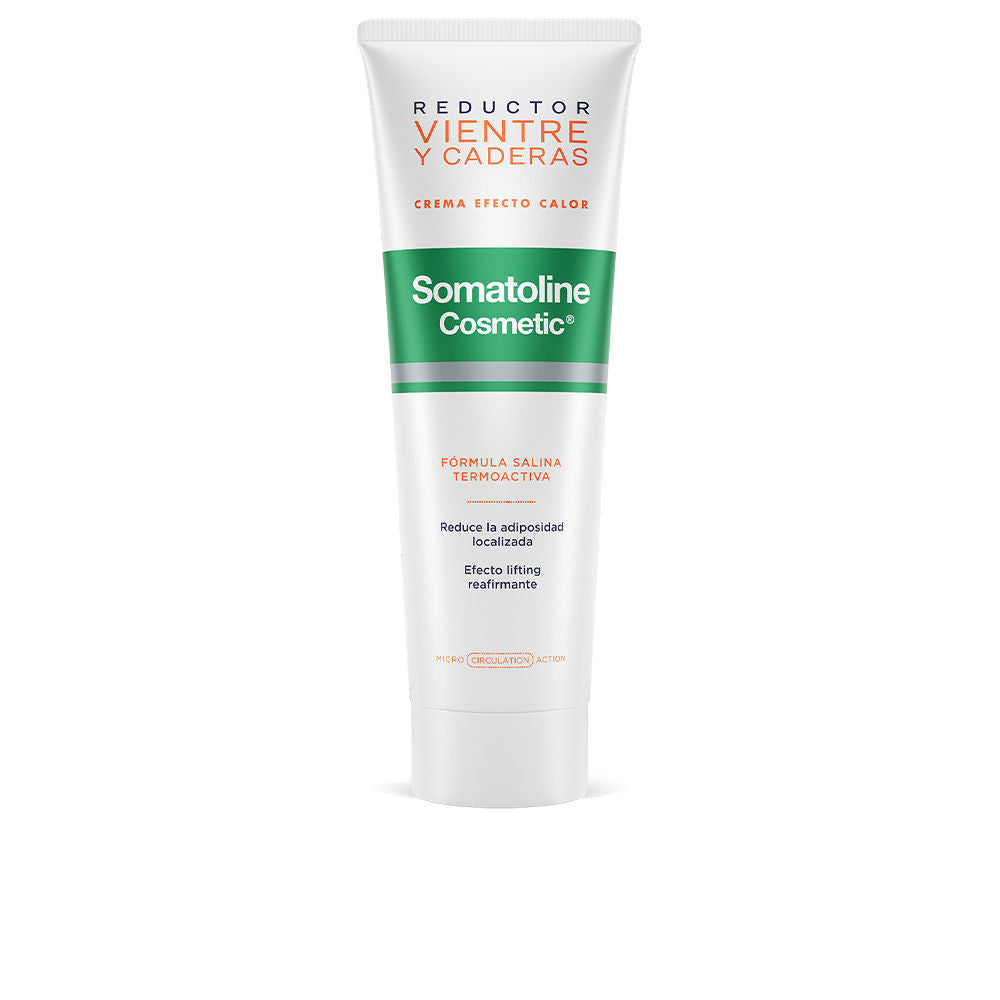 250 ml jar of creamy thermal sculpting body cream for abdomen and hips