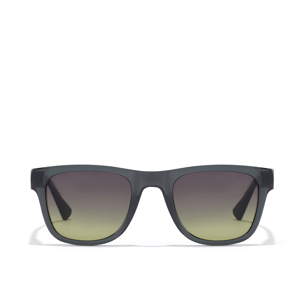 Square crystal moss nylon sunglasses, 52mm lenses, Unisex