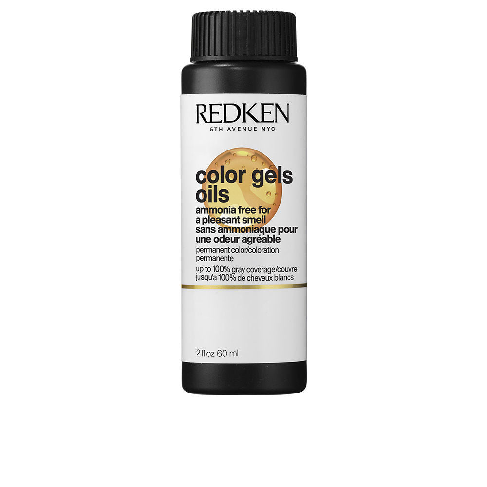 Three 60 ml tubes of ammonia-free apricot oil permanent hair colour for Women