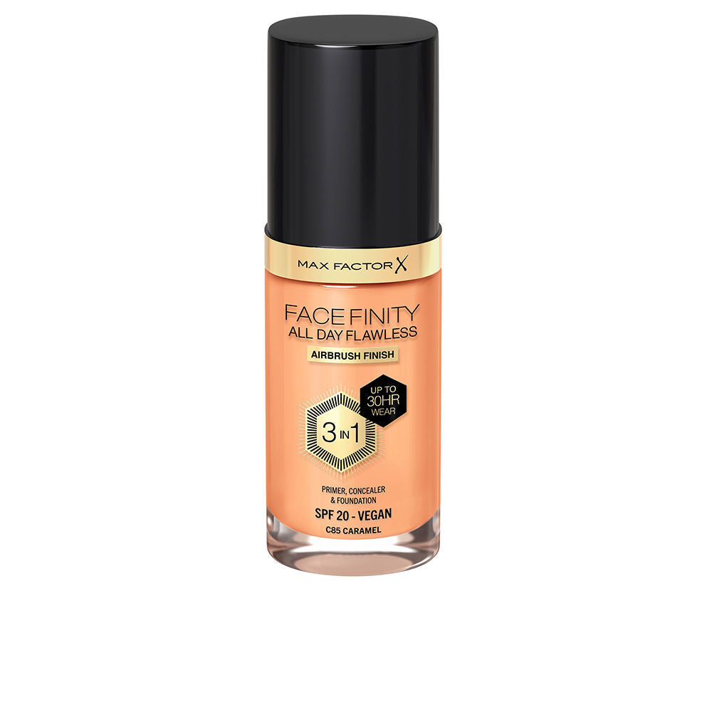 Facefinity Vegan Foundation in Caramel