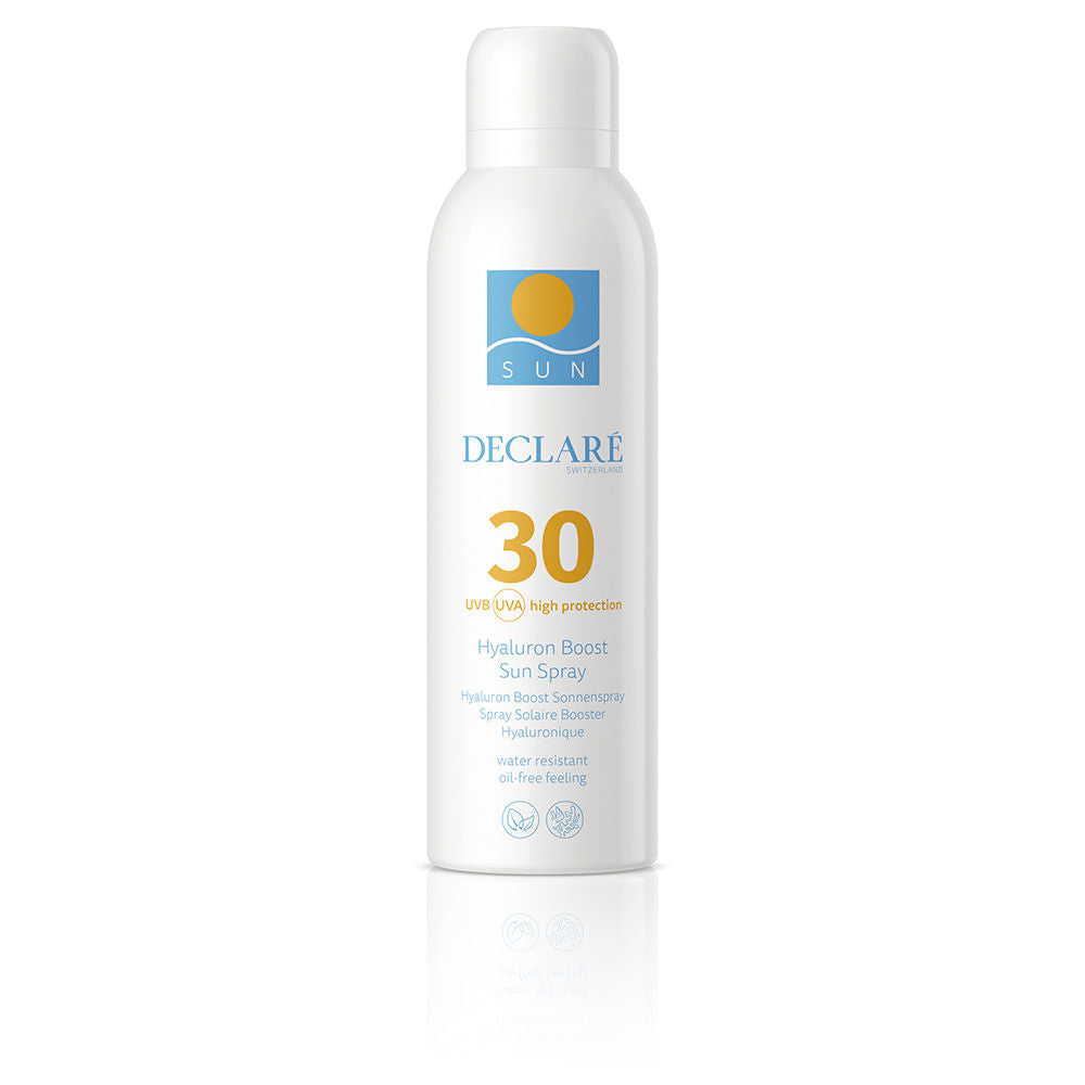 200 ml hyaluronic sun spray bottle, SPF30, water‑resistant, Unisex
