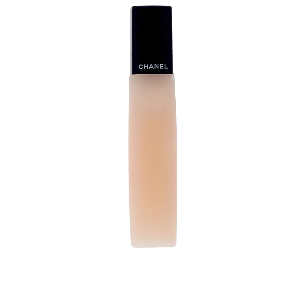 Small glass vial of camellia seed nourishing oil for nails and cuticles