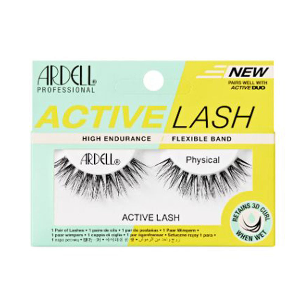Tray of short faux mink individual lashes in varying thicknesses, ready for precision application