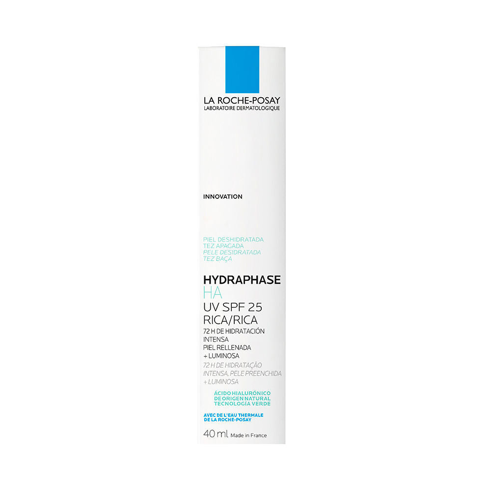 40 ml cream tube for women — hydrating hyaluronic SPF 25 packaging