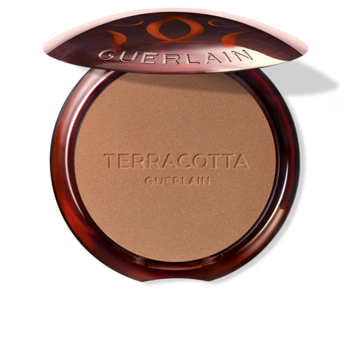Compact Terracotta bronzing powder in light warm shade, refillable 8.5 g pan