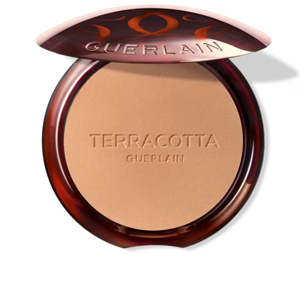 Compact Terracotta bronzing powder in light warm shade, refillable 8.5 g pan