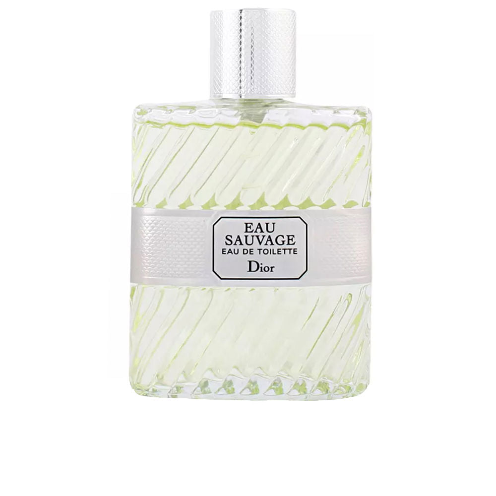 Clear glass perfume bottle, 200 ml, citrus aromatic Eau de Toilette for Man