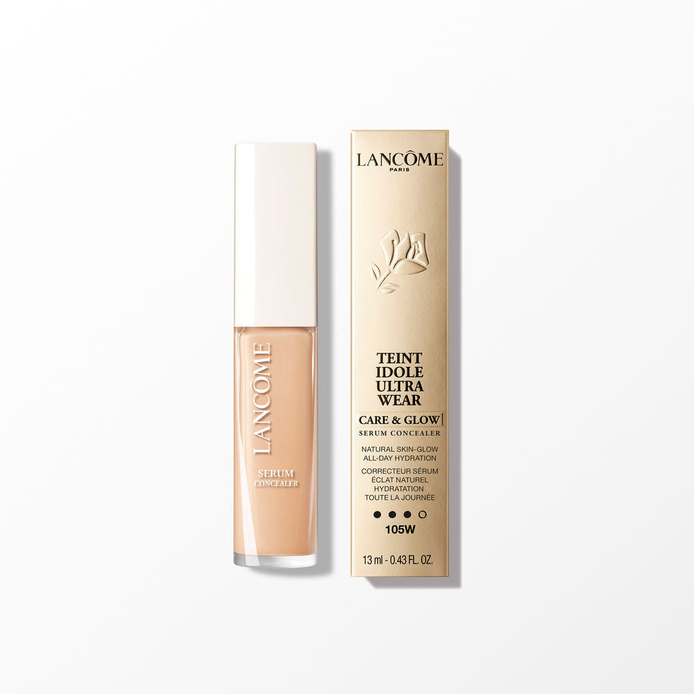 13.5 ml serum concealer tube, lightweight luminous finish, Unisex shade 105W
