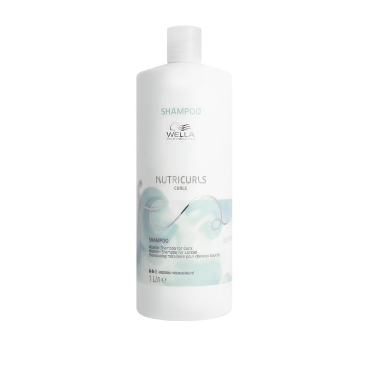 1,000 ml bottle of concentrated curl shampoo for Unisex, nourishing formula