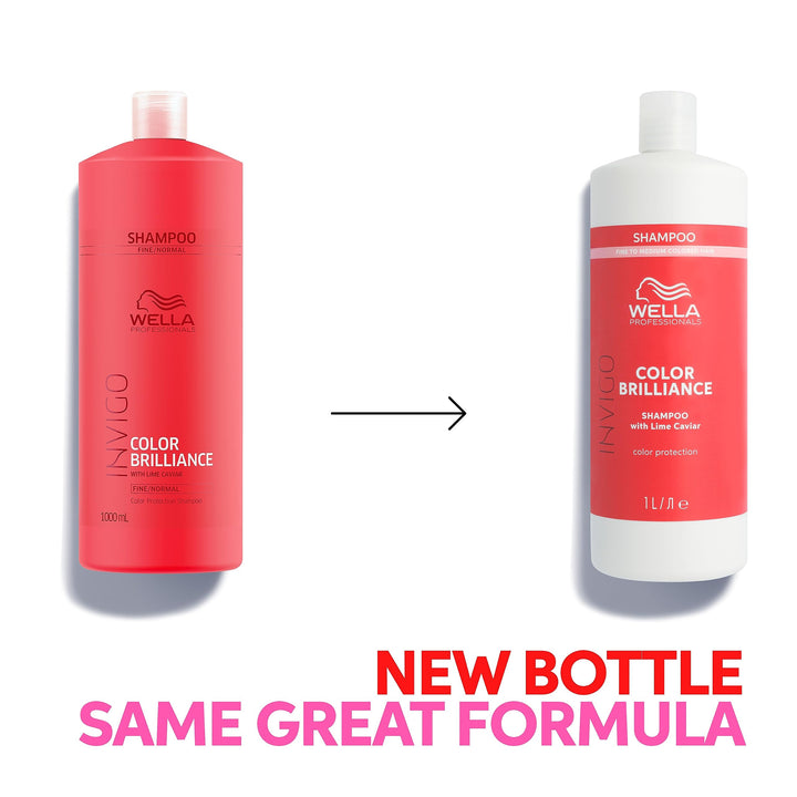 1,000 ml colour‑protect shampoo bottle for fine to normal Unisex hair