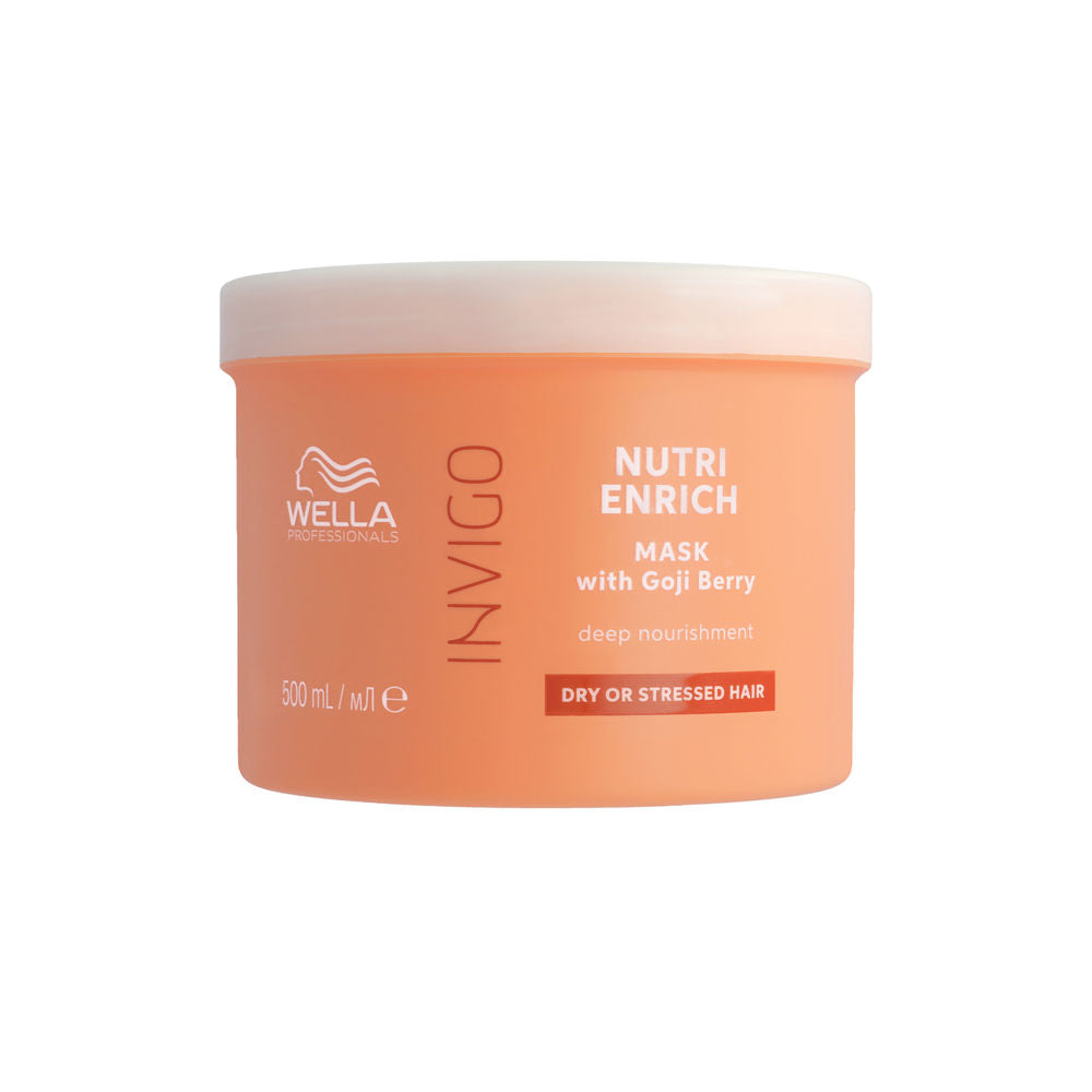 500 ml jar of creamy deep-nourish hair mask for dry, damaged hair