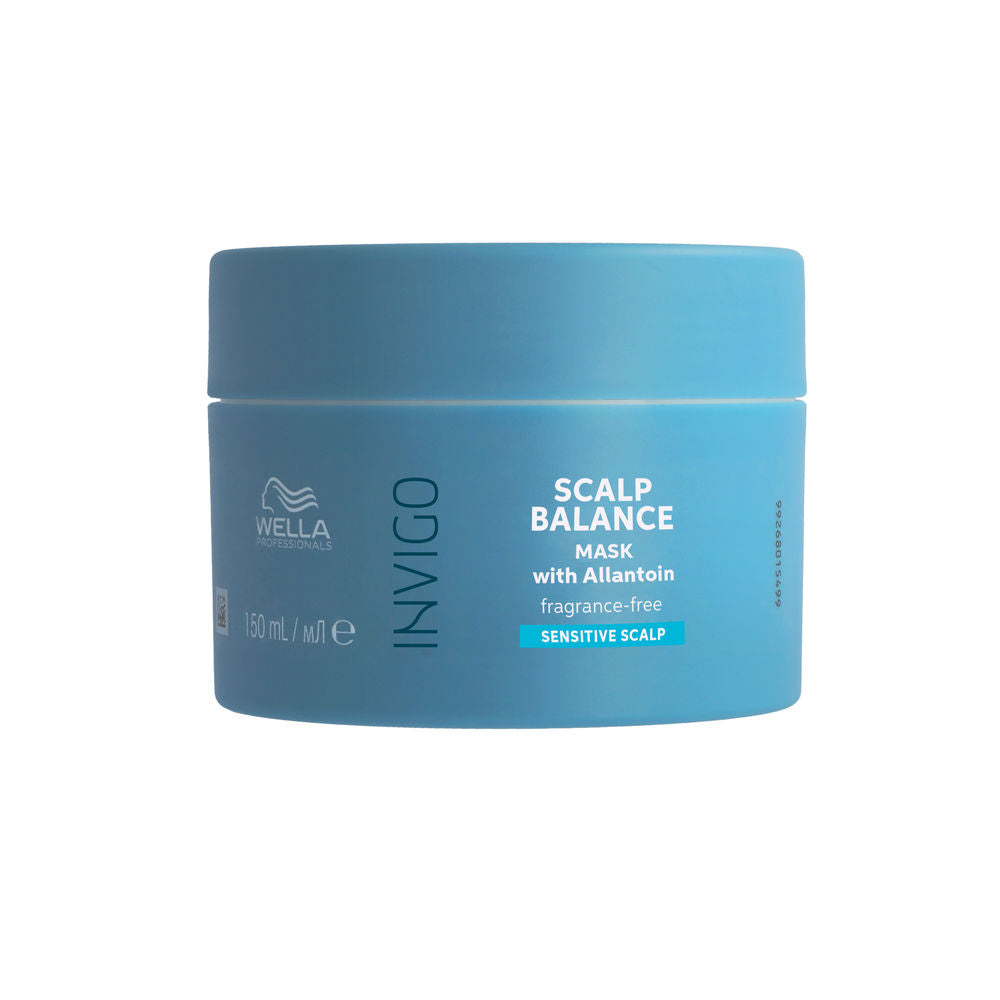 150 ml tube of fragrance‑free soothing scalp mask, creamy white texture