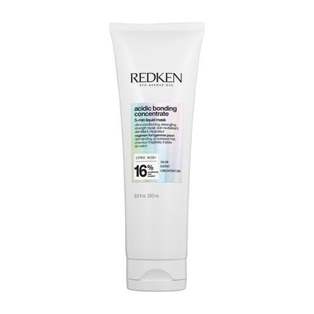 250 ml liquid repair hair mask bottle, translucent pale cream texture, Unisex