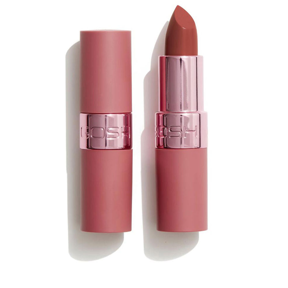 Rose-toned creamy semi-matte lipstick stick, 3.5 g, Unisex