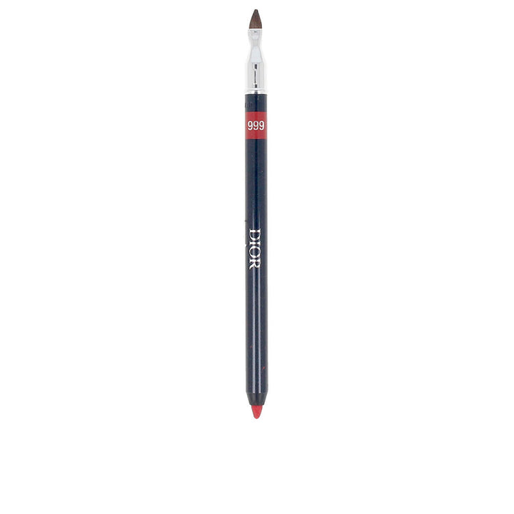 Red creamy lip liner pencil with smooth tip, labelled Unisex, shea-infused formulation